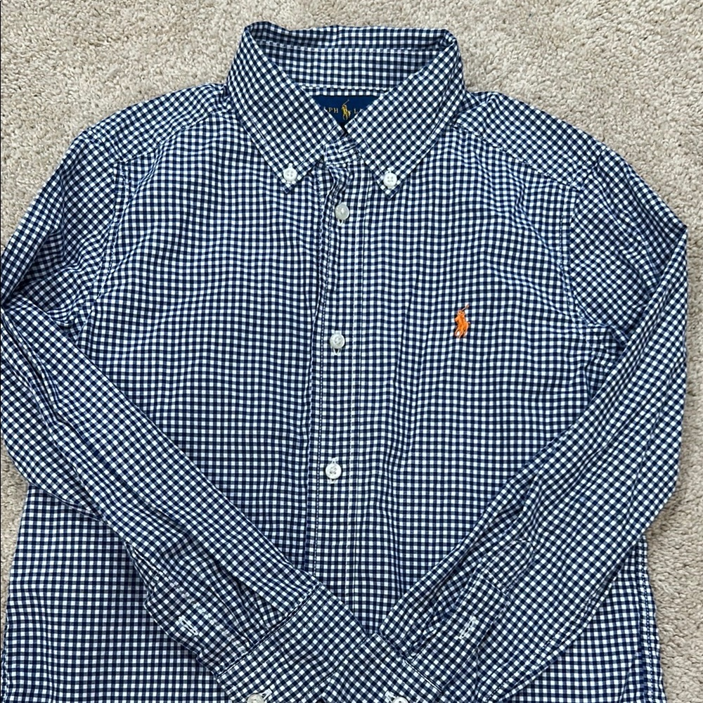 Polo by Ralph Lauren Blue Casual Button Down Shirt